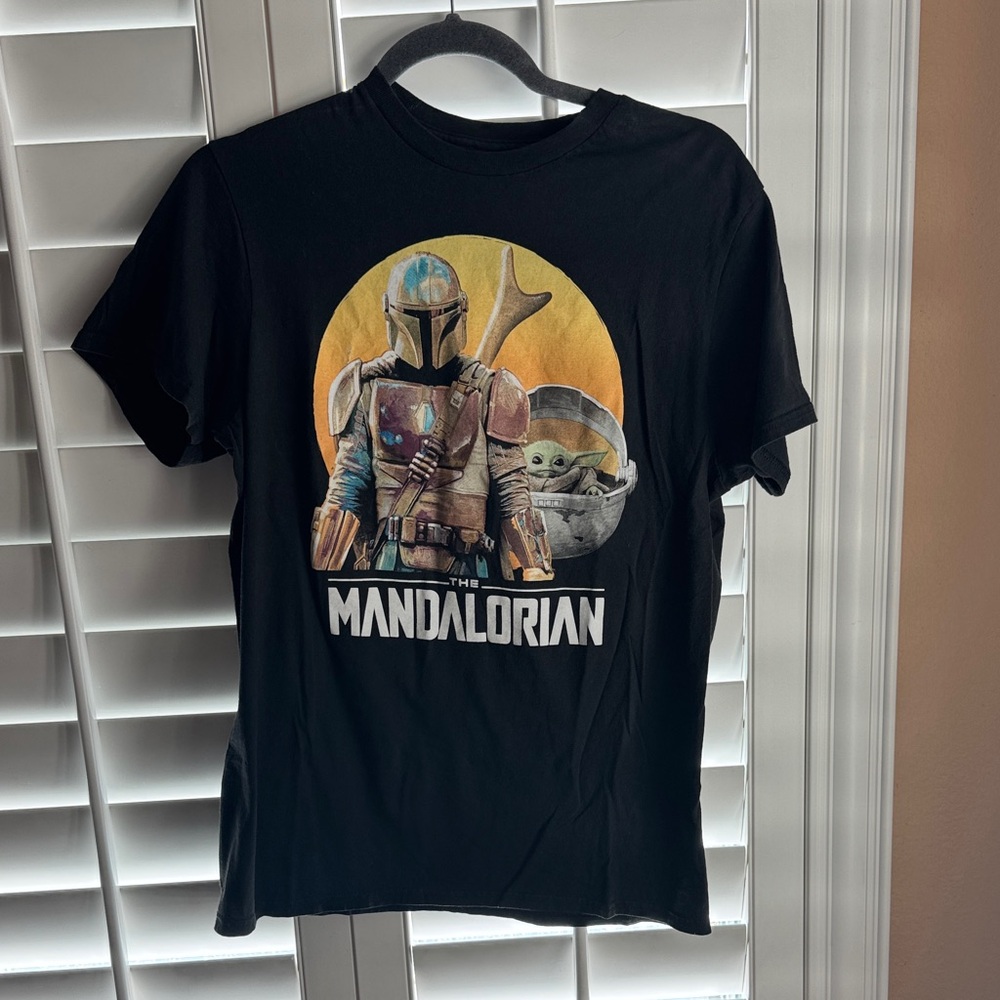 Fifth Sun Black Mandalorian Short Sleeve Tee